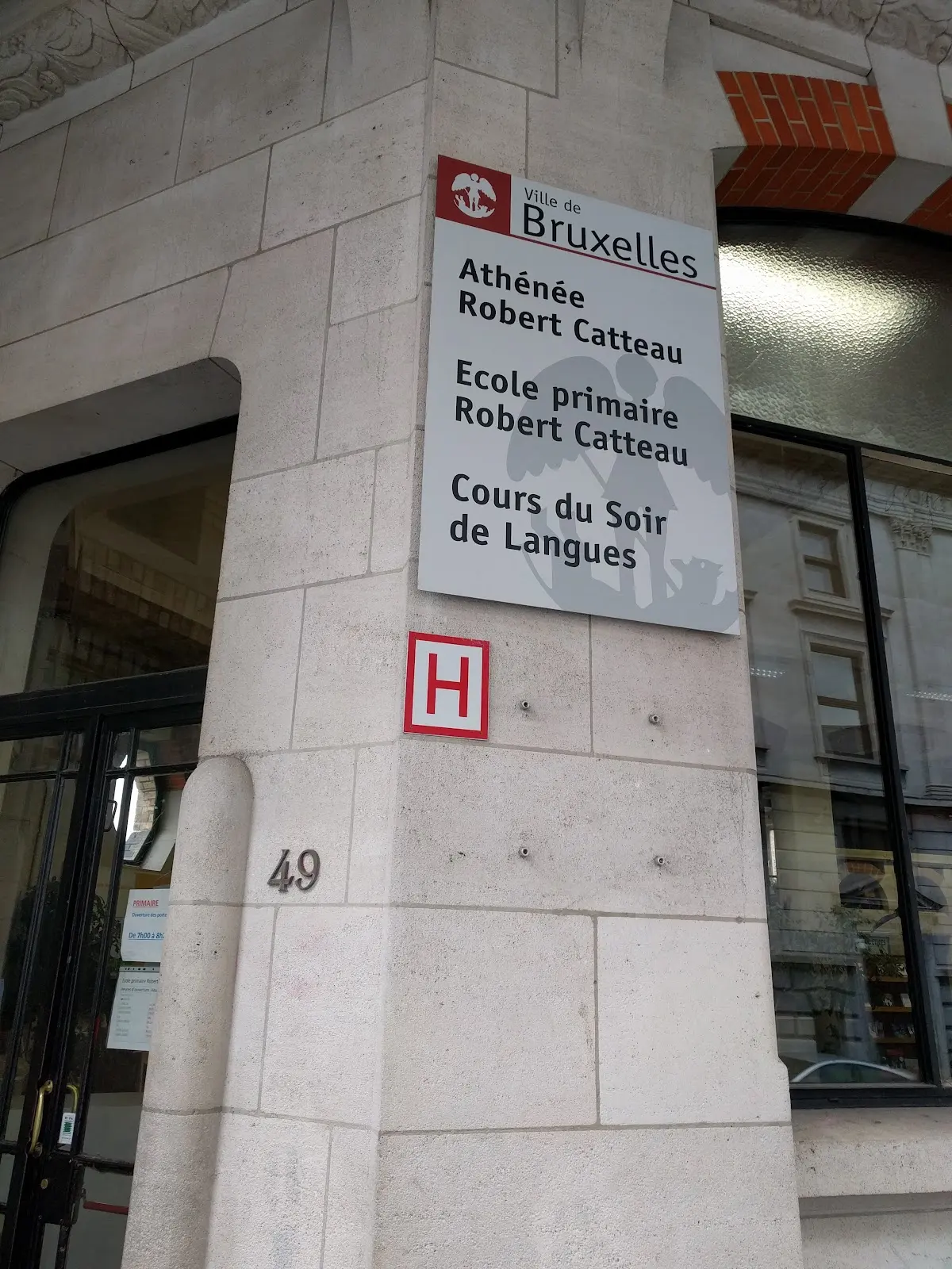 Cours du Soir de Langues (Catteau), Bruxelles